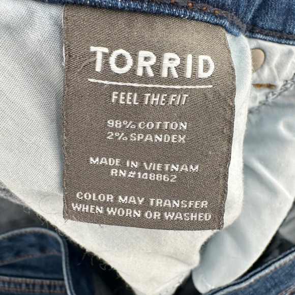 Torrid Boyfriend Women Plus Size 20R Straight Leg Vintage Stretch Jeans Stretch - Picture 6 of 9